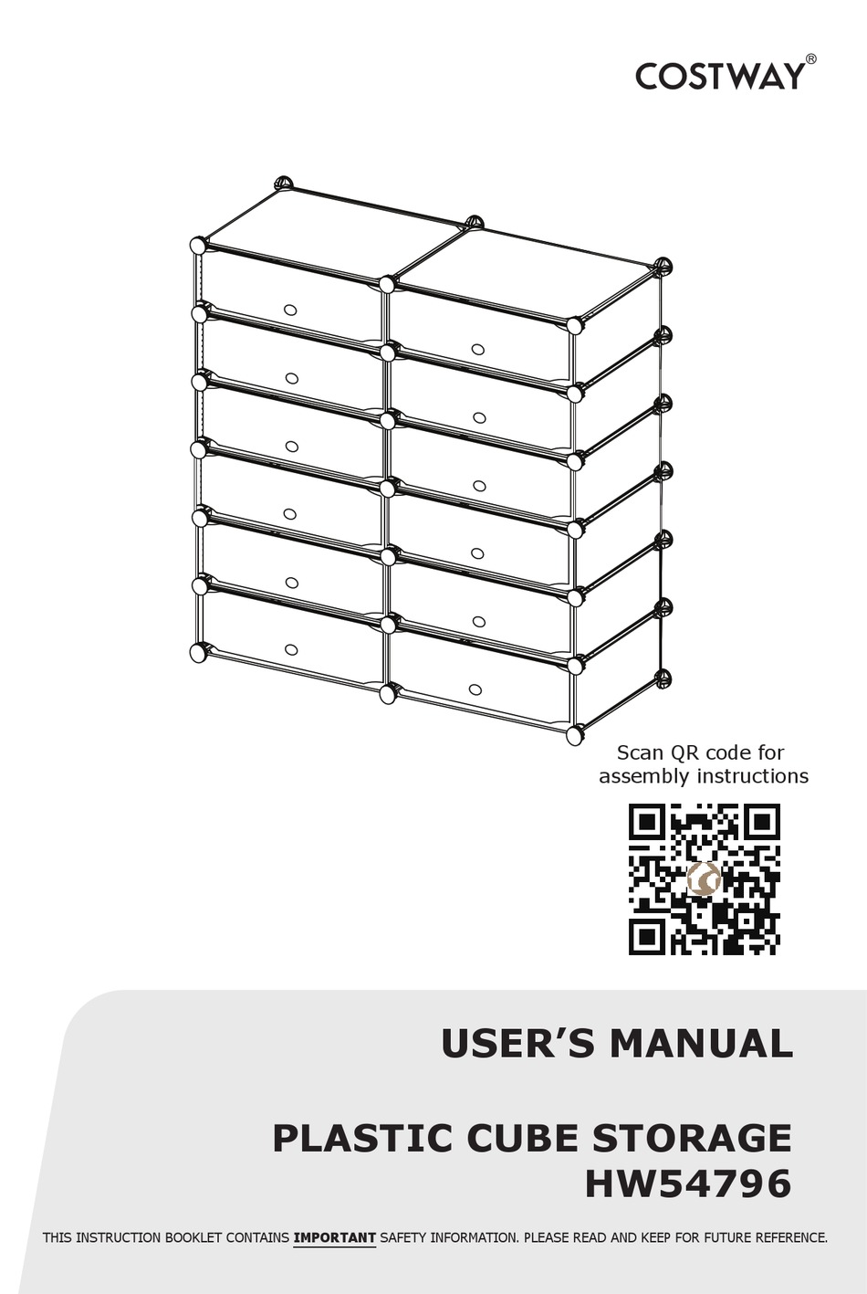 COSTWAY HW54796 USER MANUAL Pdf Download ManualsLib