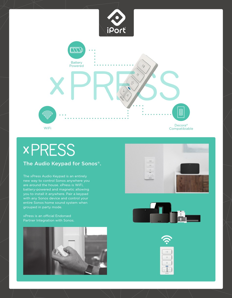 IPORT XPRESS QUICK START MANUAL Pdf Download ManualsLib