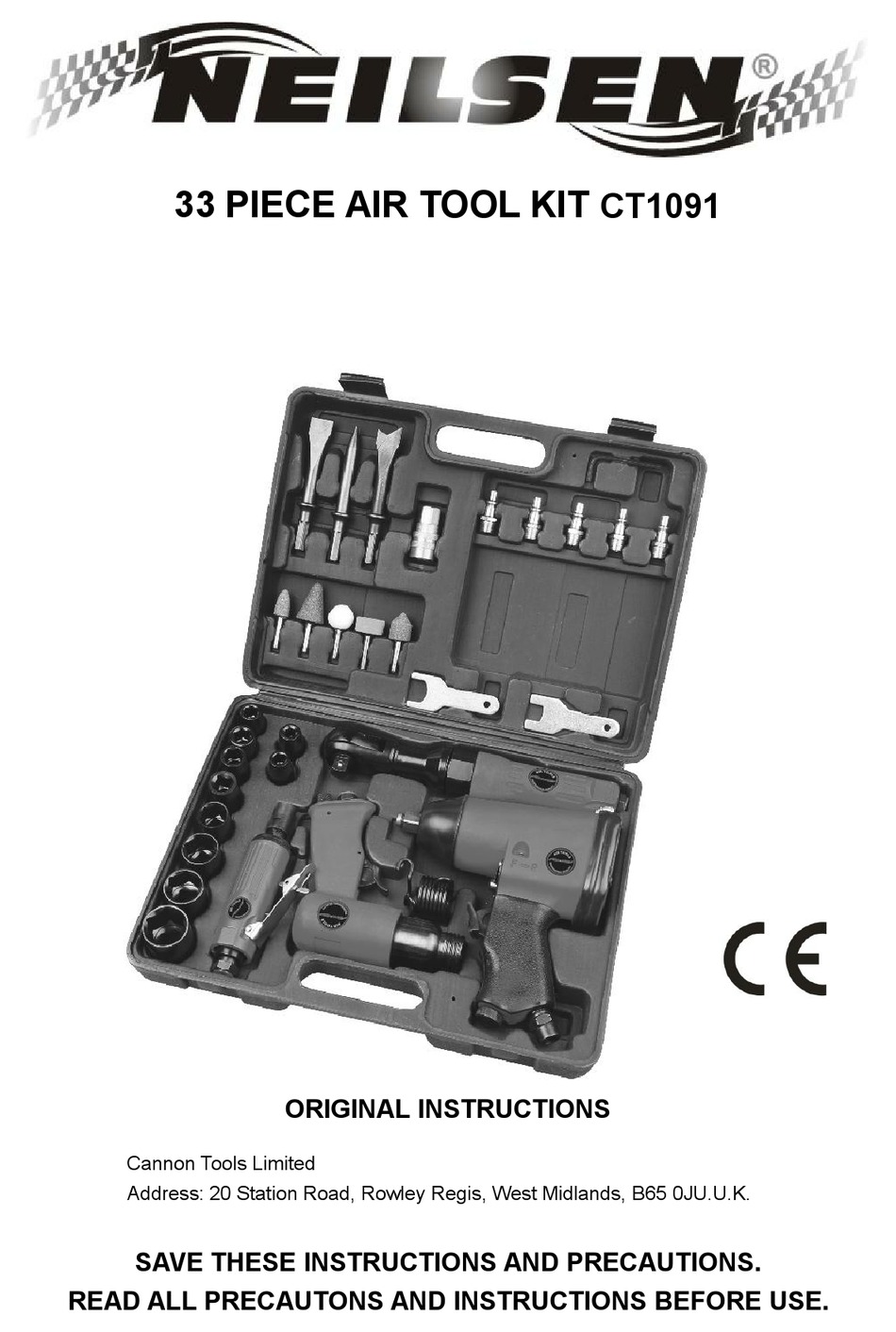 NEILSEN CT1091 ORIGINAL INSTRUCTIONS MANUAL Pdf Download ManualsLib