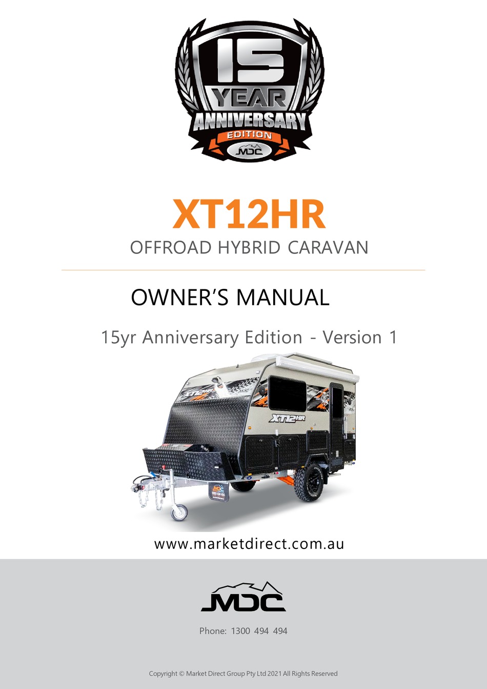 Mdc 15yr Anniversary Edition Xt12hr Owner's Manual Pdf Download 