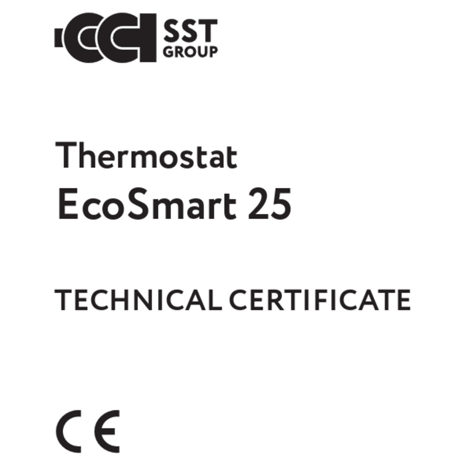 SST ECOSMART 25 MANUAL Pdf Download ManualsLib