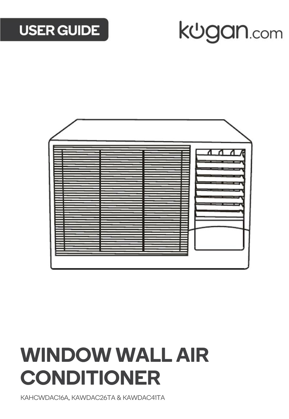 KOGAN KAHCWDAC16A USER MANUAL Pdf Download ManualsLib