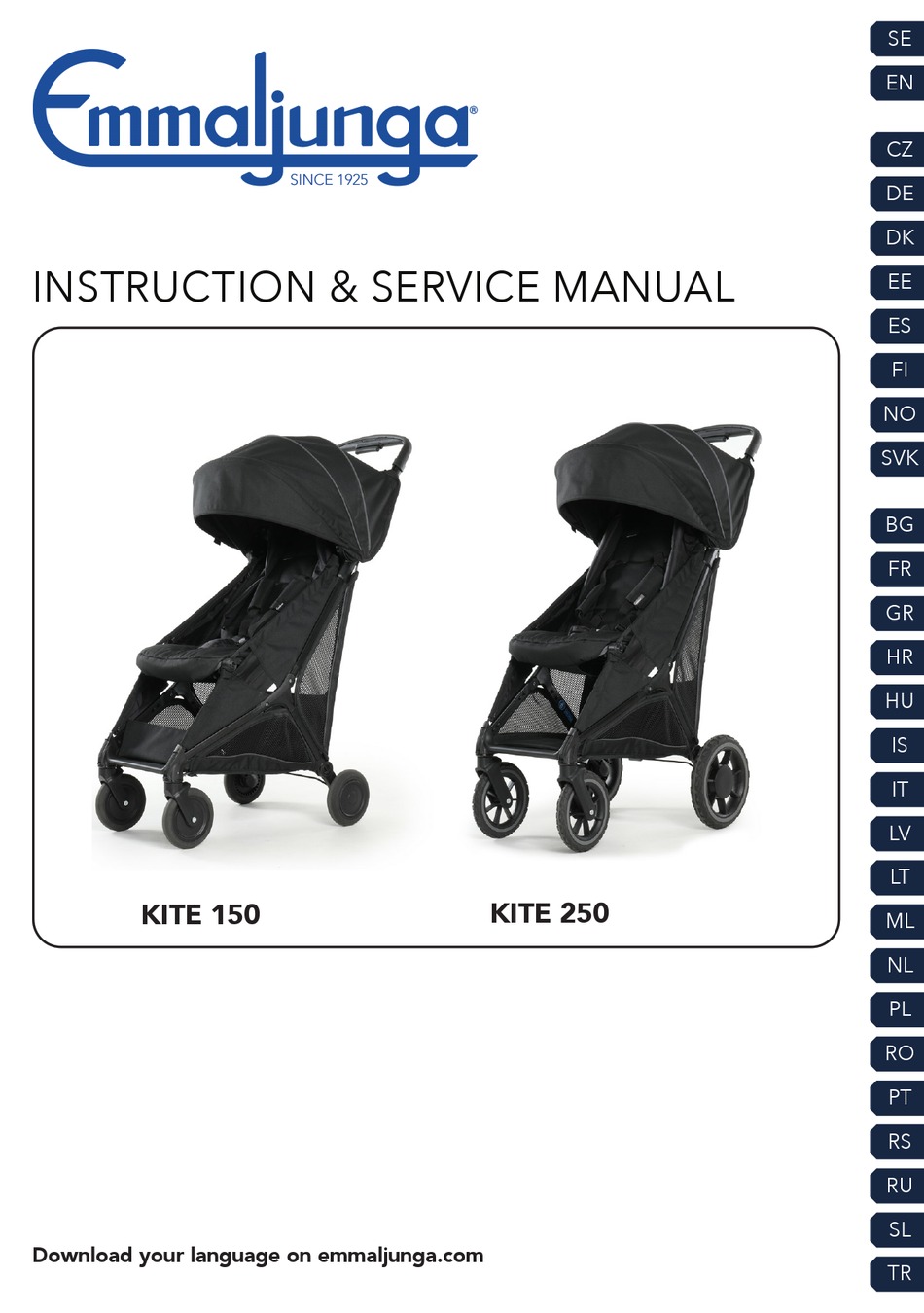 EMMALJUNGA KITE 150 INSTRUCTIONS/SERVICE MANUAL Pdf Download | ManualsLib