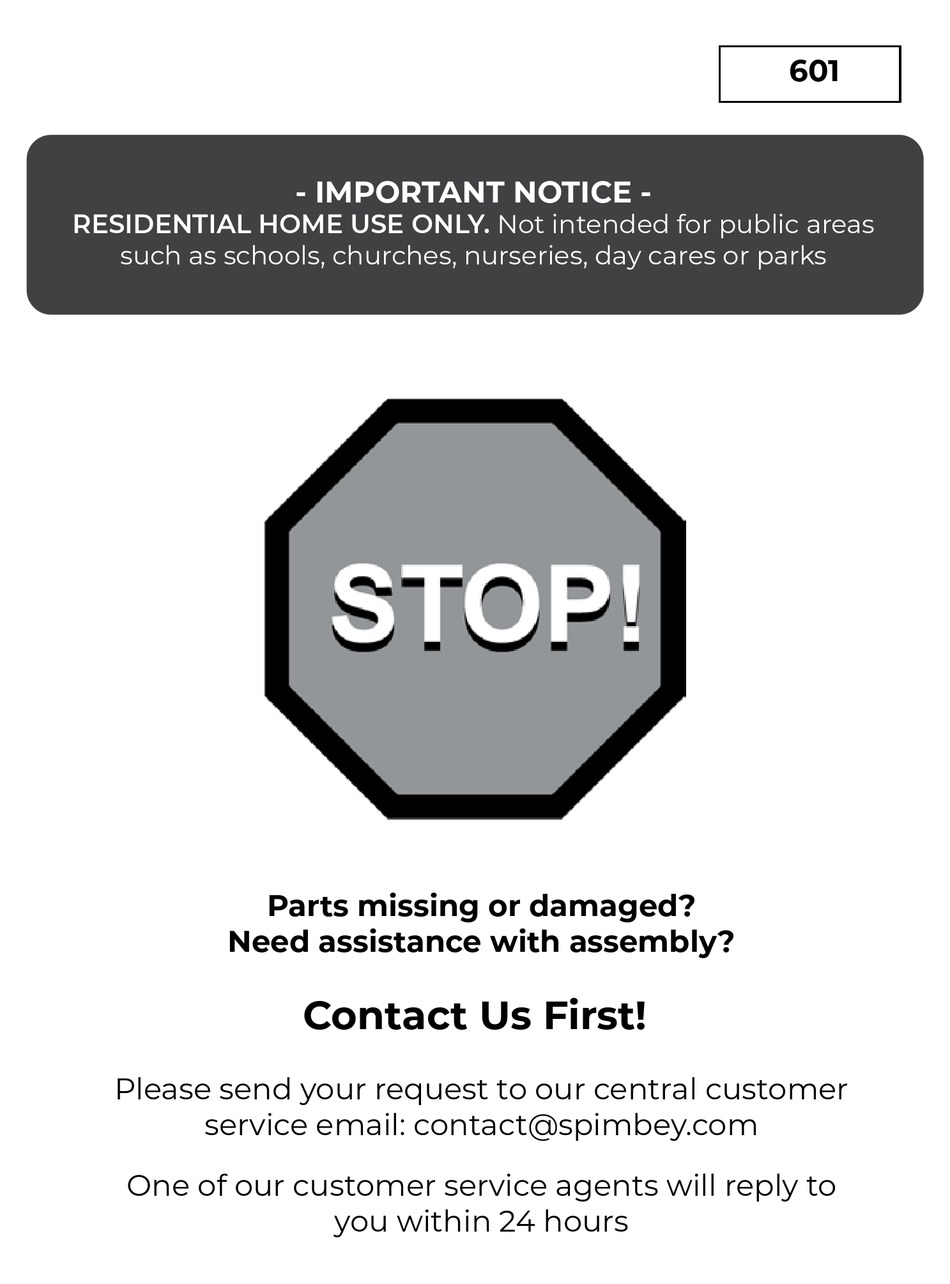 SPIMBEY 2001 ASSEMBLY AND INSTALLATION INSTRUCTIONS MANUAL Pdf Download