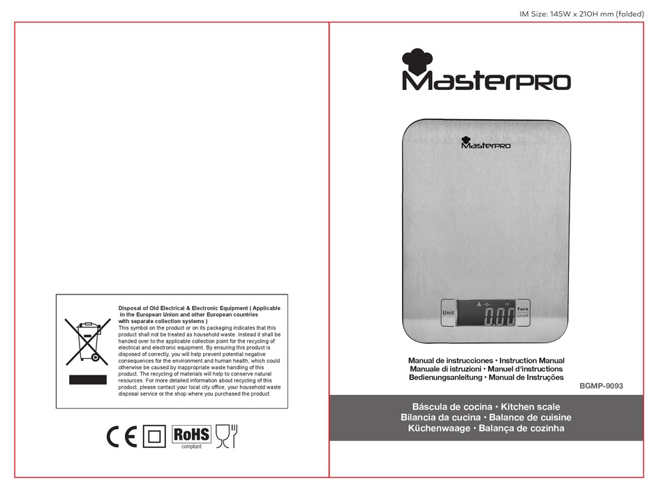 MASTERPRO BGMP9093 INSTRUCTION MANUAL Pdf Download ManualsLib