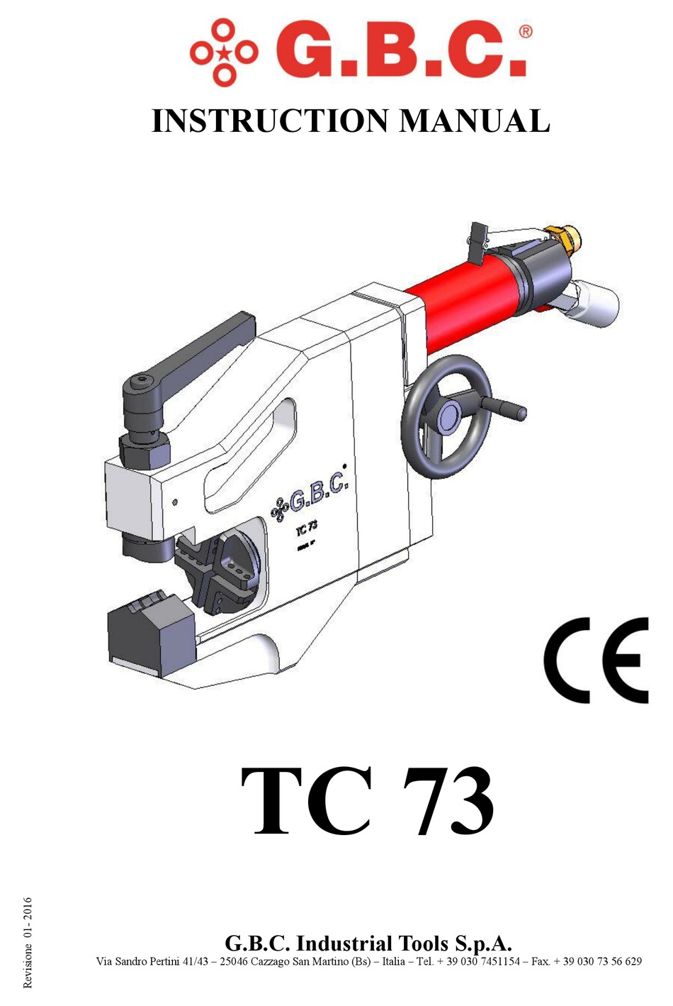 G.B.C TC 73 INSTRUCTION MANUAL Pdf Download | ManualsLib