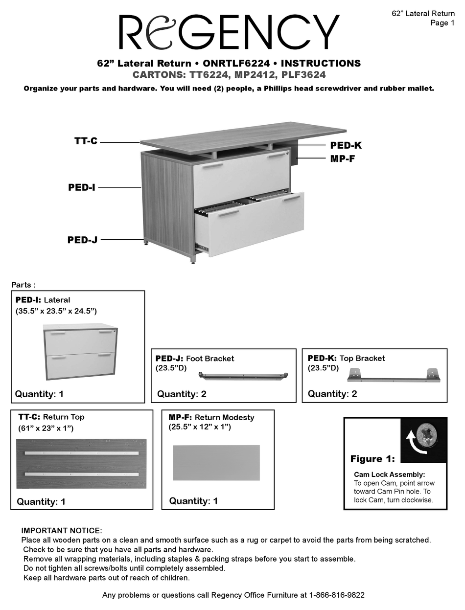 REGENCY TT6224 INSTRUCTIONS Pdf Download ManualsLib