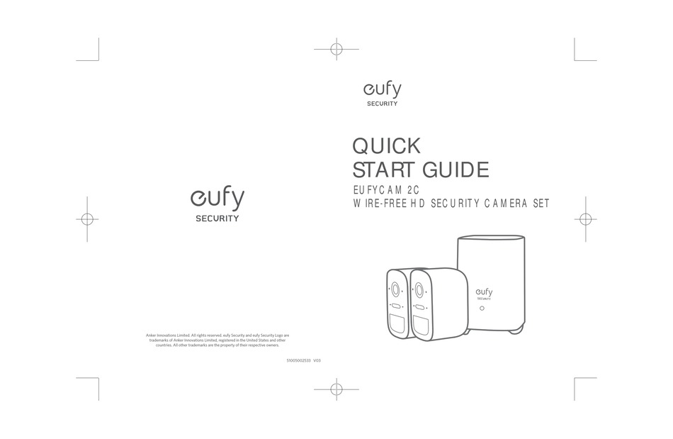 EUFY SECURITY EUFYCAM 2C QUICK START MANUAL Pdf Download | ManualsLib