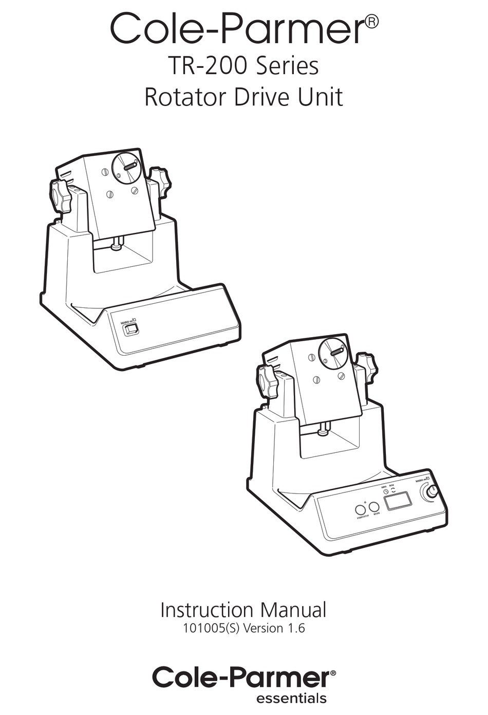 cole-parmer-tr-200-series-instruction-manual-pdf-download-manualslib