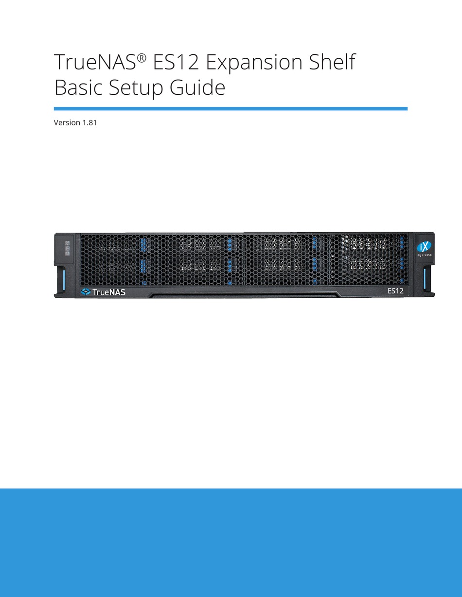 TRUENAS ES12 SETUP MANUAL Pdf Download ManualsLib