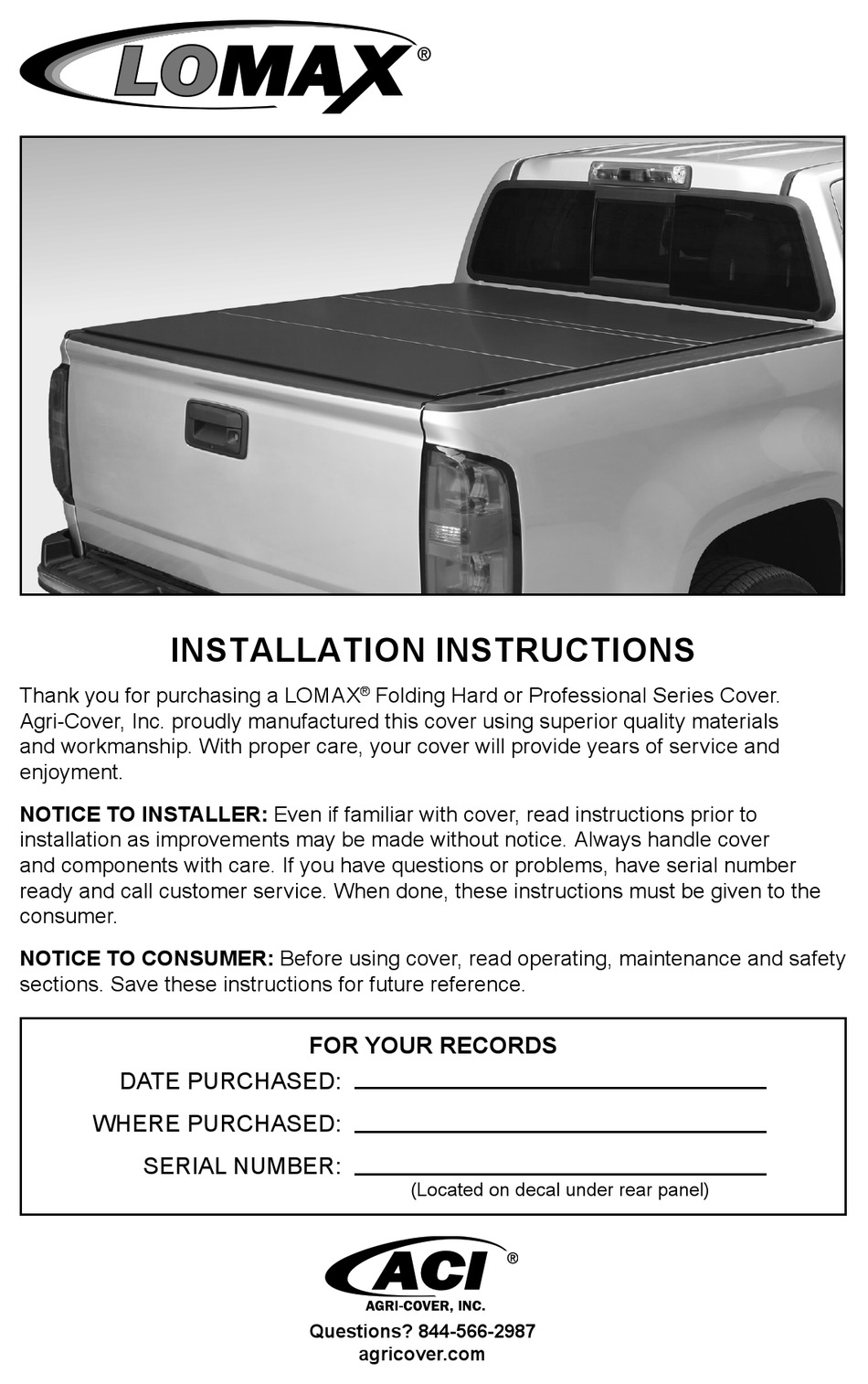 ASI LOMAX INSTALLATION INSTRUCTIONS MANUAL Pdf Download ManualsLib