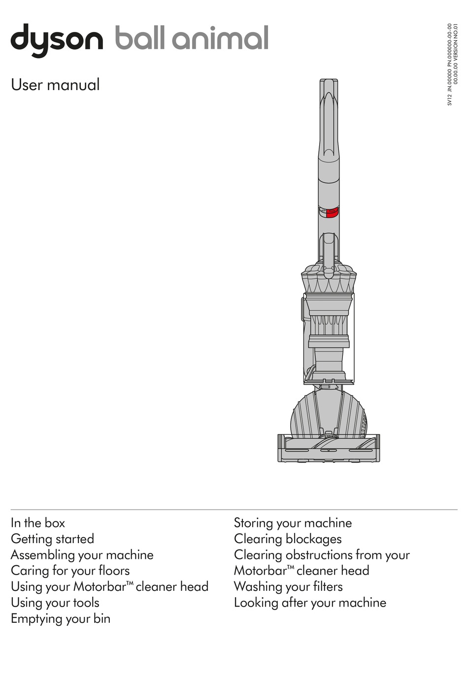DYSON BALL ANIMAL USER MANUAL Pdf Download ManualsLib