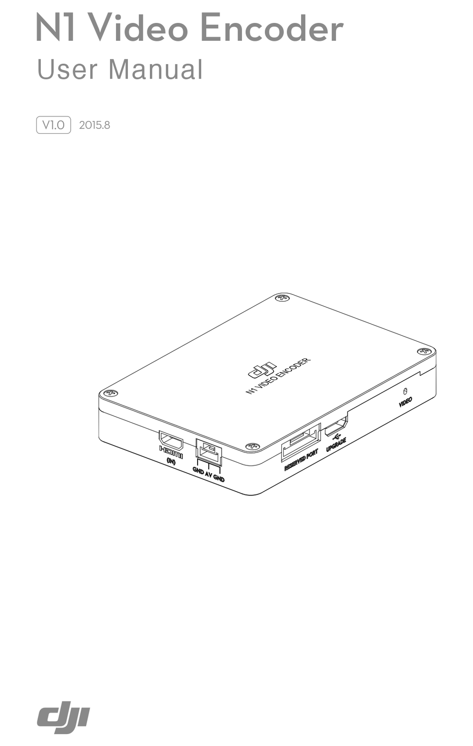 Dji n1 clearance video encoder