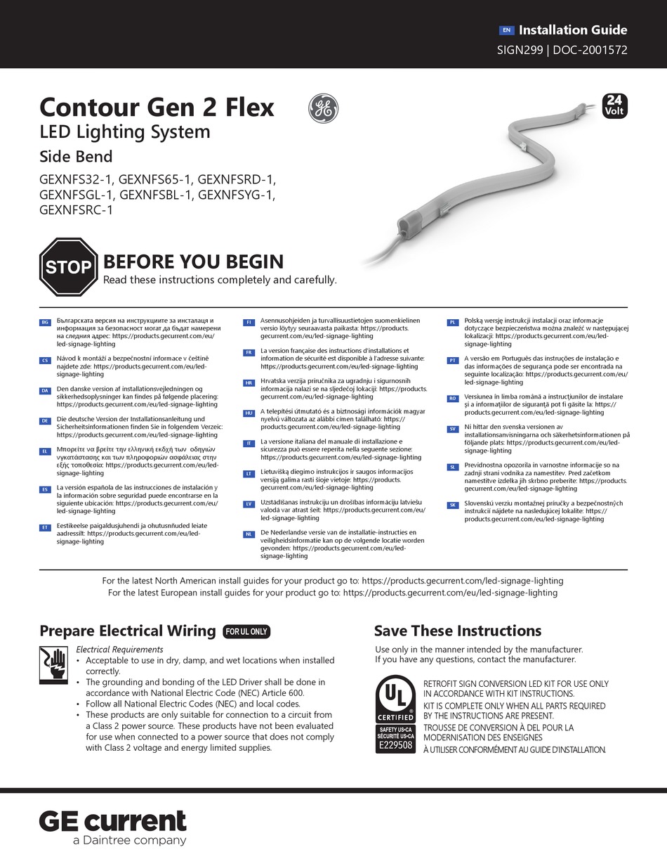 DAINTREE CONTOUR GEN 2 FLEX INSTALLATION MANUAL Pdf Download ManualsLib