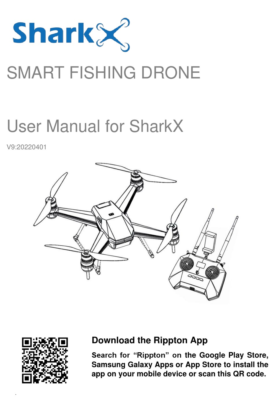 Rippton SharkX - FISHING DRONE - FISHING DRONE