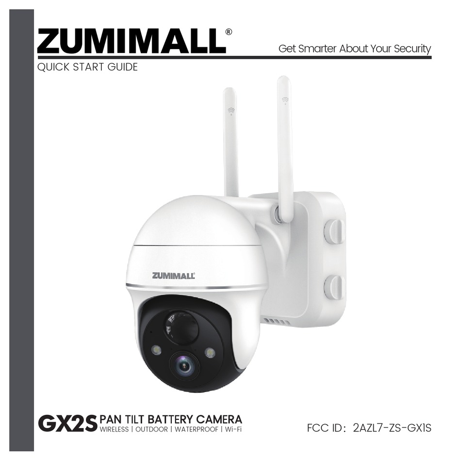 ZUMIMALL GX2S QUICK START MANUAL Pdf Download ManualsLib