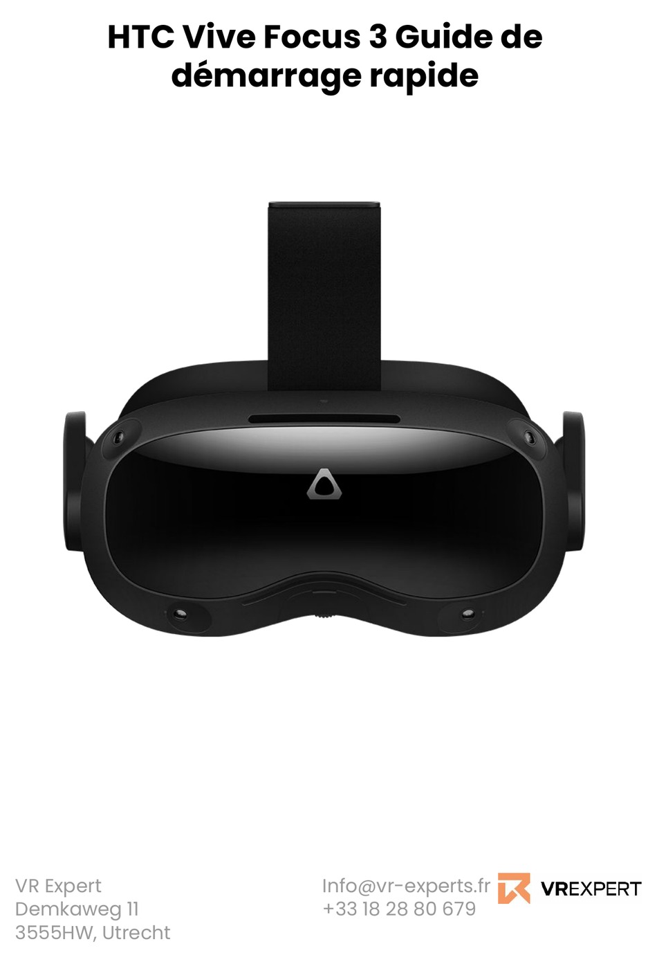 VR EXPERT HTC VIVE FOCUS 3 MANUAL Pdf Download | ManualsLib