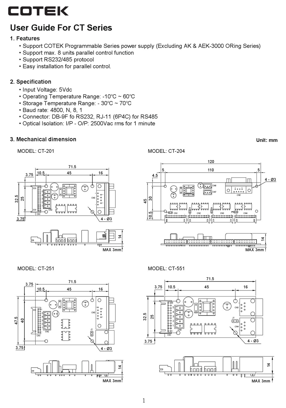 COTEK CT SERIES USER MANUAL Pdf Download ManualsLib