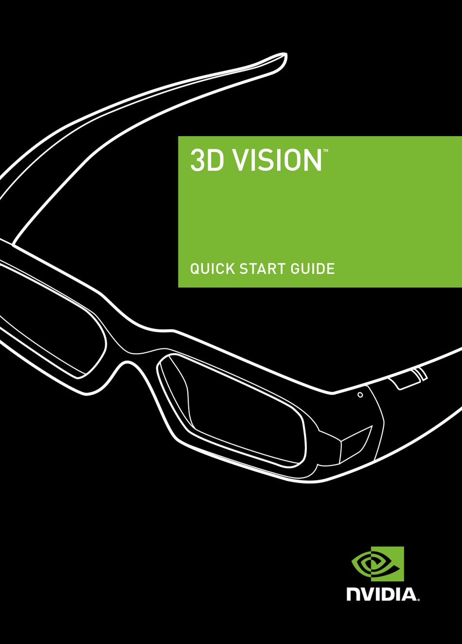 NVIDIA 3D VISION QUICK START MANUAL Pdf Download ManualsLib