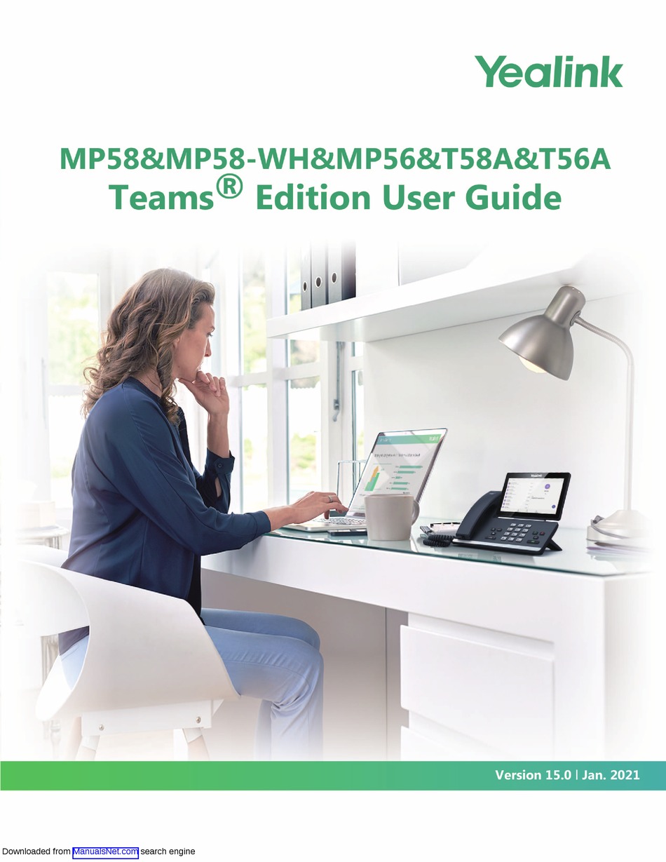 YEALINK MP58 USER MANUAL Pdf Download ManualsLib YEALINK MP58 USER MANUAL Pdf Download ManualsLib