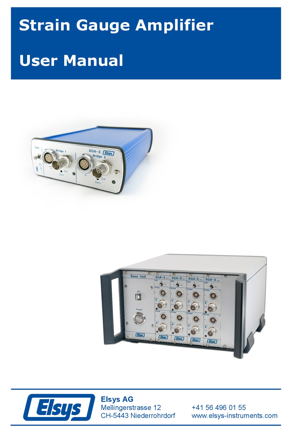 ELSYS SGA2 USER MANUAL Pdf Download ManualsLib