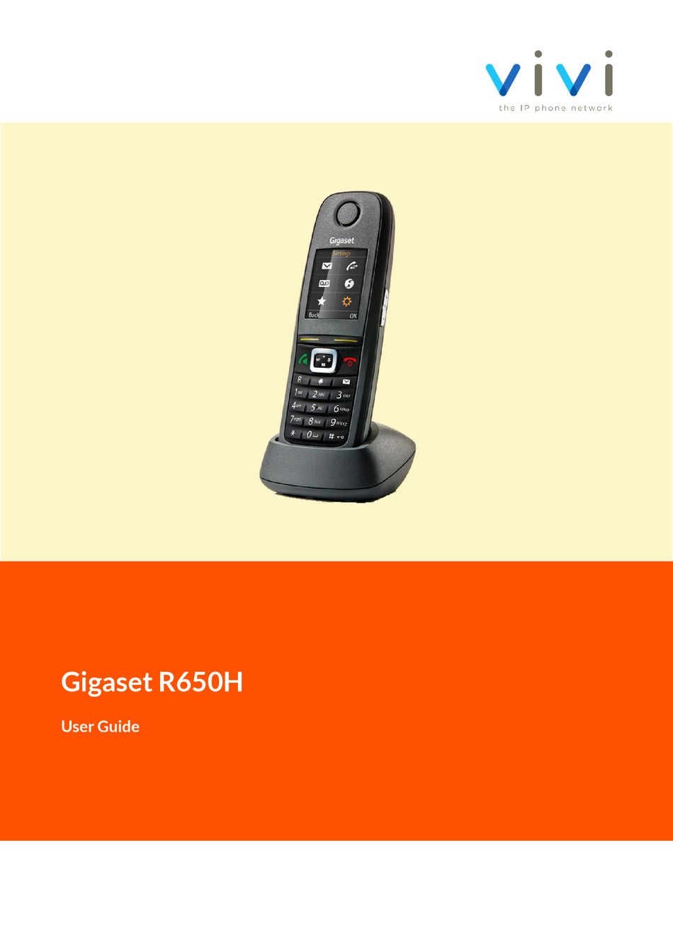 VIVI GIGASET R650H USER MANUAL Pdf Download ManualsLib