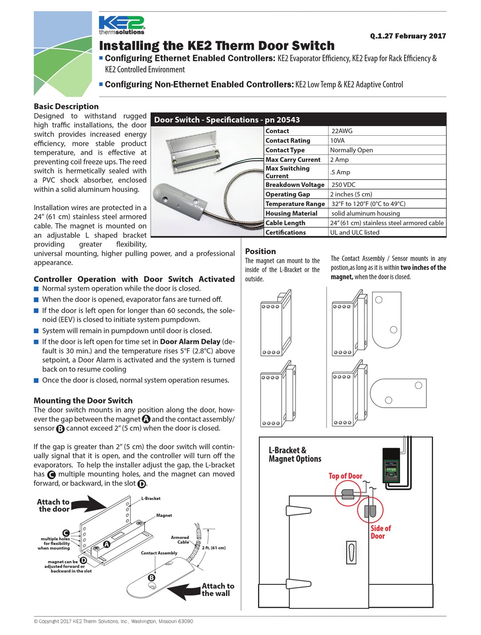 KE2 20543 QUICK START MANUAL Pdf Download ManualsLib