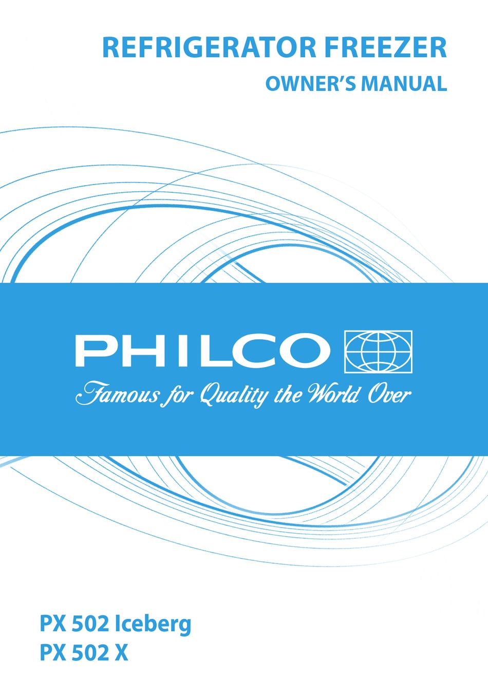 PHILCO PX 502 ICEBERG OWNER'S MANUAL Pdf Download ManualsLib