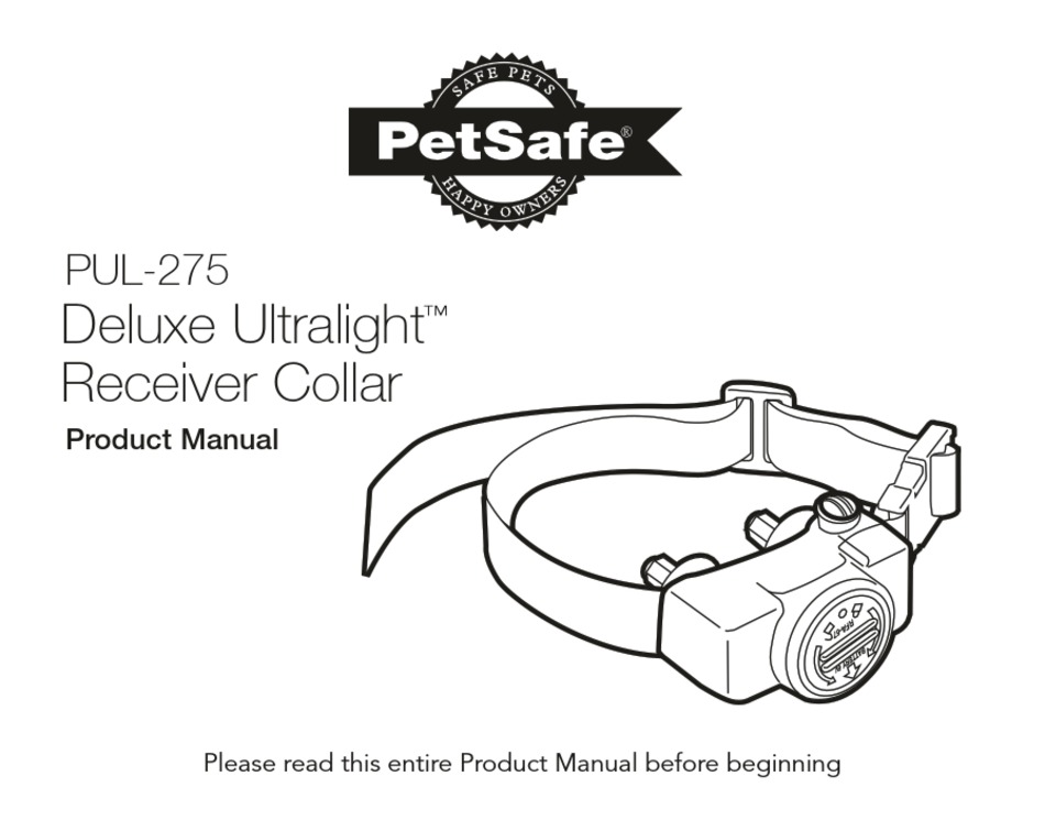 PetSafe Deluxe Ultralight Dog Fence Collar - PUL-275