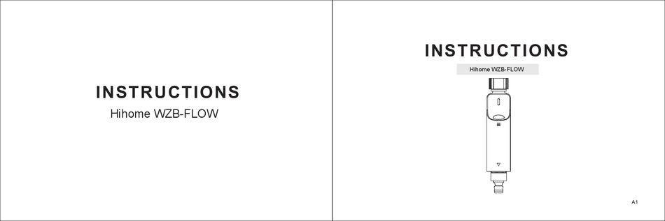 HIHOME WZB-FLOW INSTRUCTIONS MANUAL Pdf Download | ManualsLib