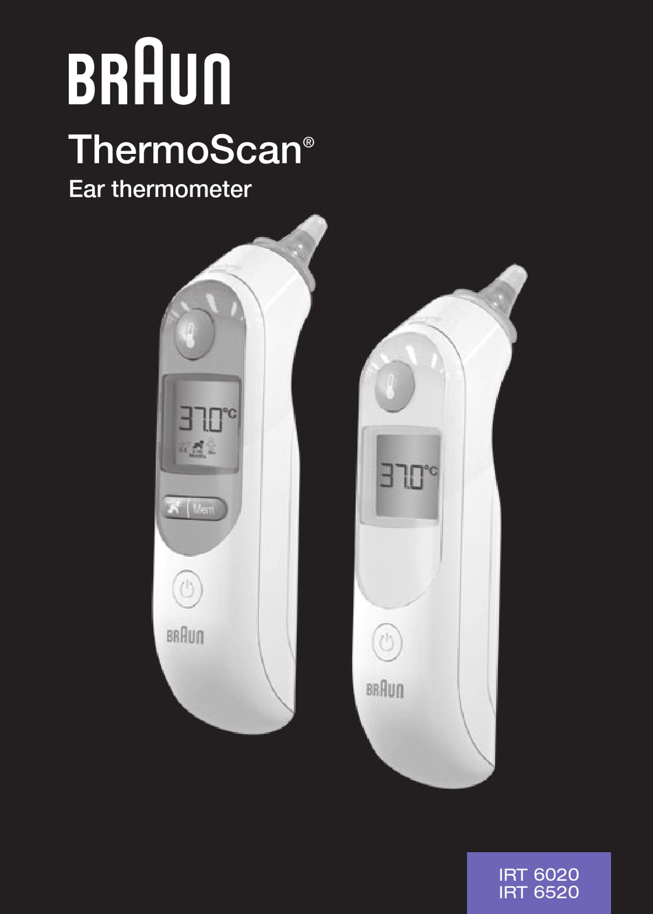 BRAUN THERMOSCAN IRT 6020 MANUAL Pdf Download ManualsLib