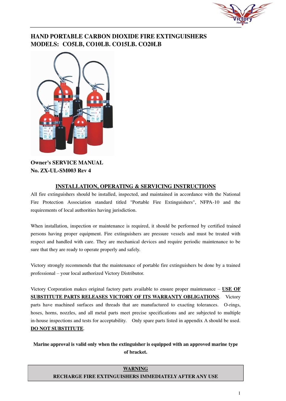 VICTORY FIRE & GAS CO5LB OWNER'S SERVICE MANUAL Pdf Download ManualsLib