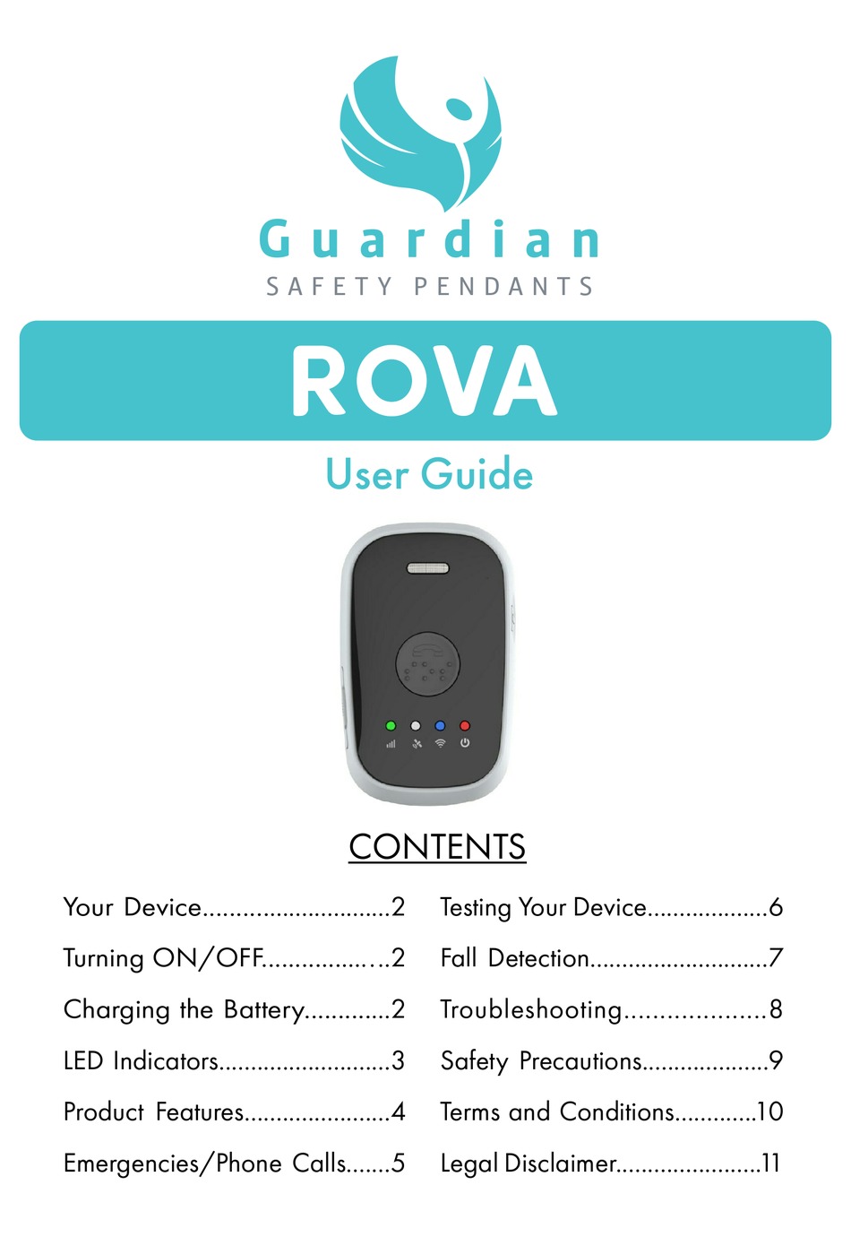 GUARDIAN ROVA USER MANUAL Pdf Download ManualsLib