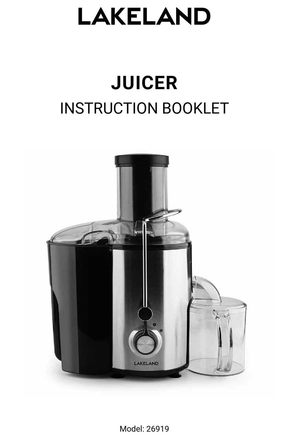 LAKELAND 26919 INSTRUCTION BOOKLET Pdf Download ManualsLib