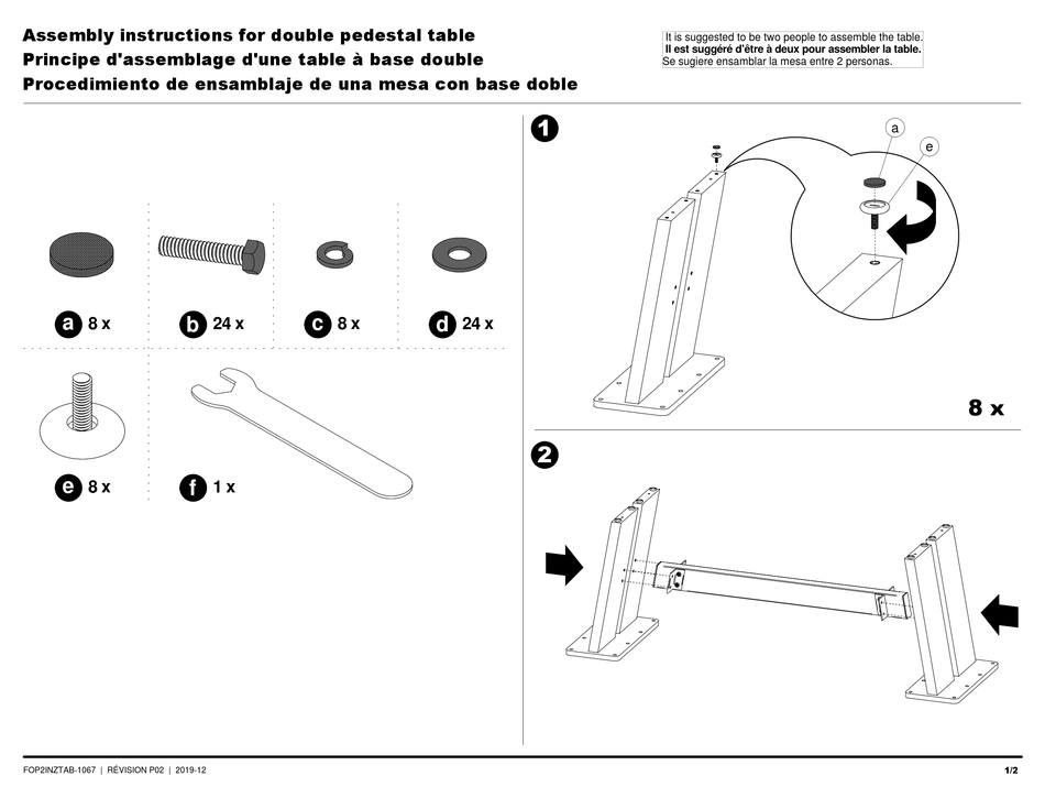 CANADEL QUI2SACZ067 ASSEMBLY INSTRUCTIONS Pdf Download ManualsLib