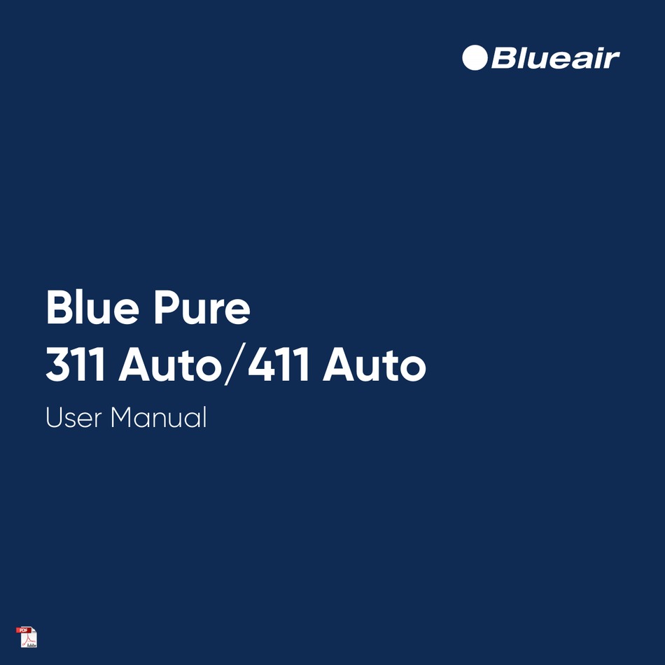 BLUEAIR BLUE PURE 311 AUTO USER MANUAL Pdf Download | ManualsLib