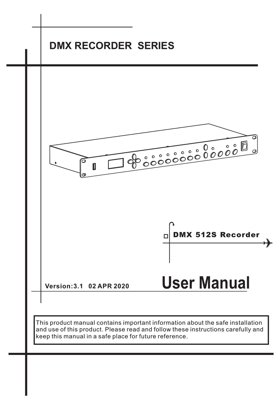 DMX 512S USER MANUAL Pdf Download ManualsLib