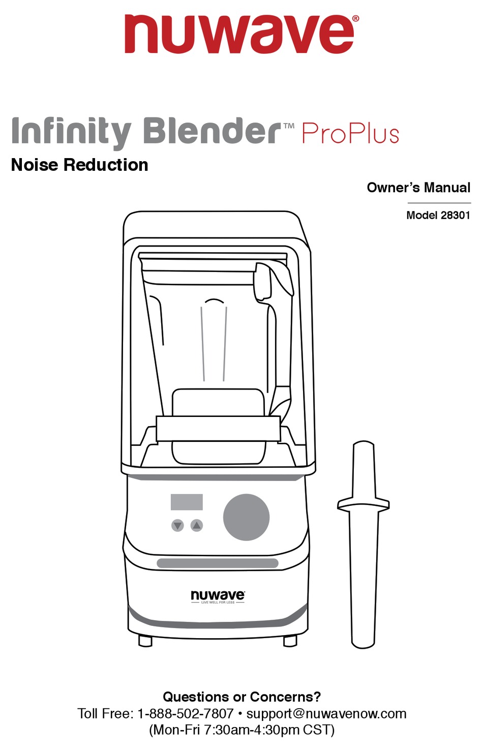 NuWave Infinity Pro Plus Blender