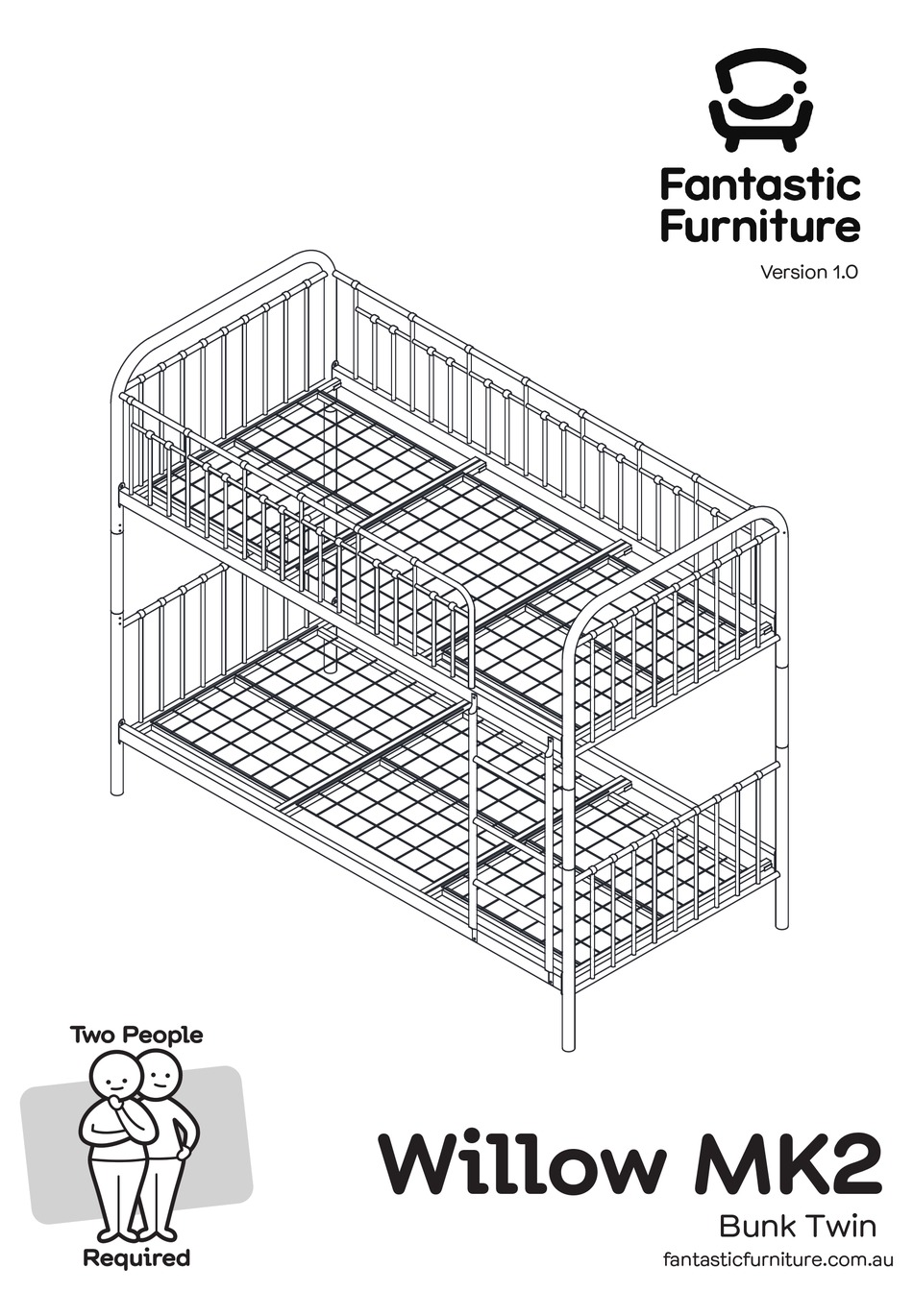 FANTASTIC FURNITURE WILLOW MK2 MANUAL Pdf Download ManualsLib