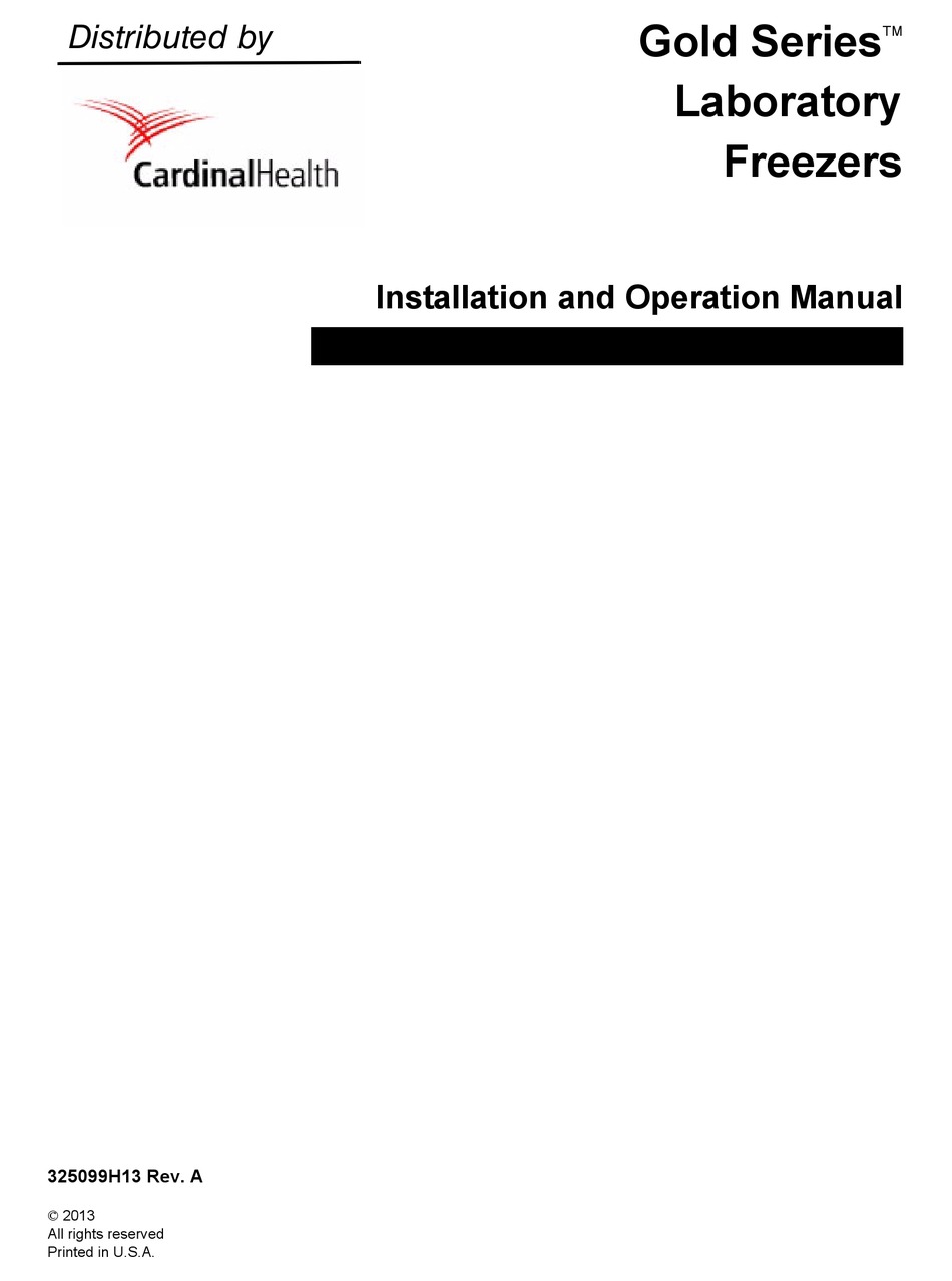 cardinal-health-gold-series-installation-and-operation-manual-pdf