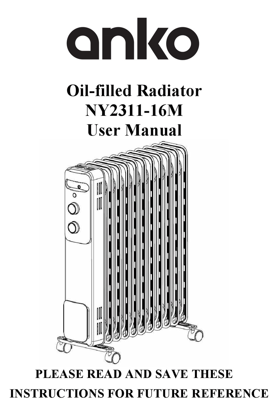 ANKO NY231116M USER MANUAL Pdf Download ManualsLib