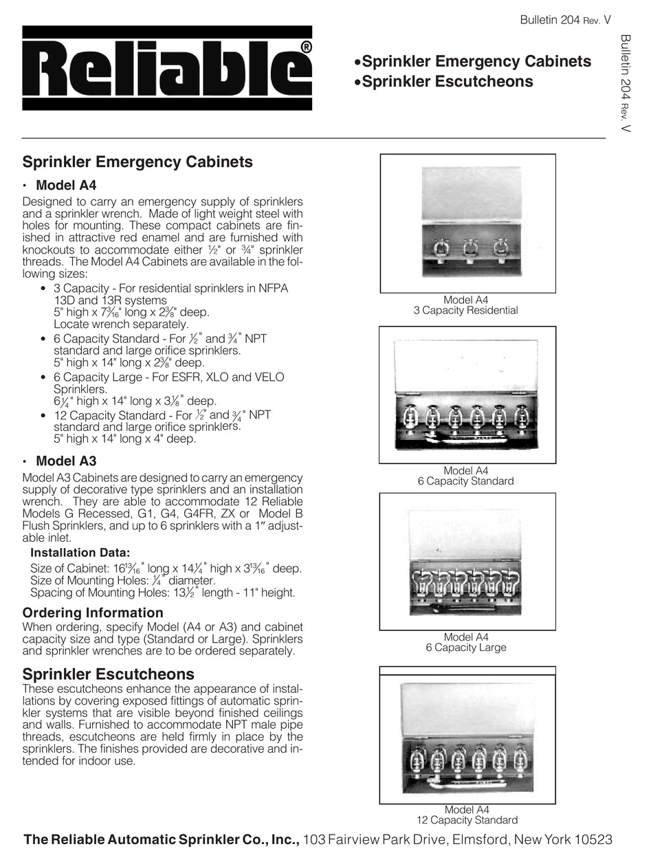 RELIABLE A4 QUICK START MANUAL Pdf Download ManualsLib