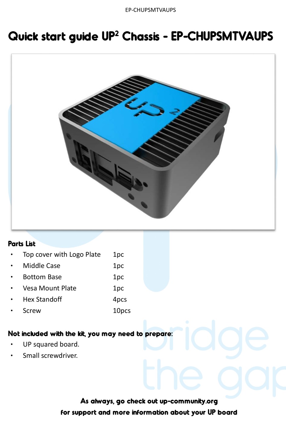 AAEON UP2 EPCHUPSMTVAUPS QUICK START MANUAL Pdf Download ManualsLib
