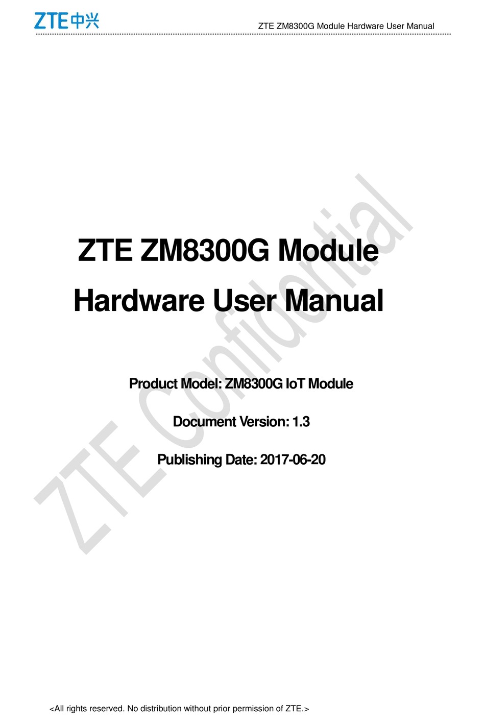ZTE ZM8300G HARDWARE USER MANUAL Pdf Download ManualsLib