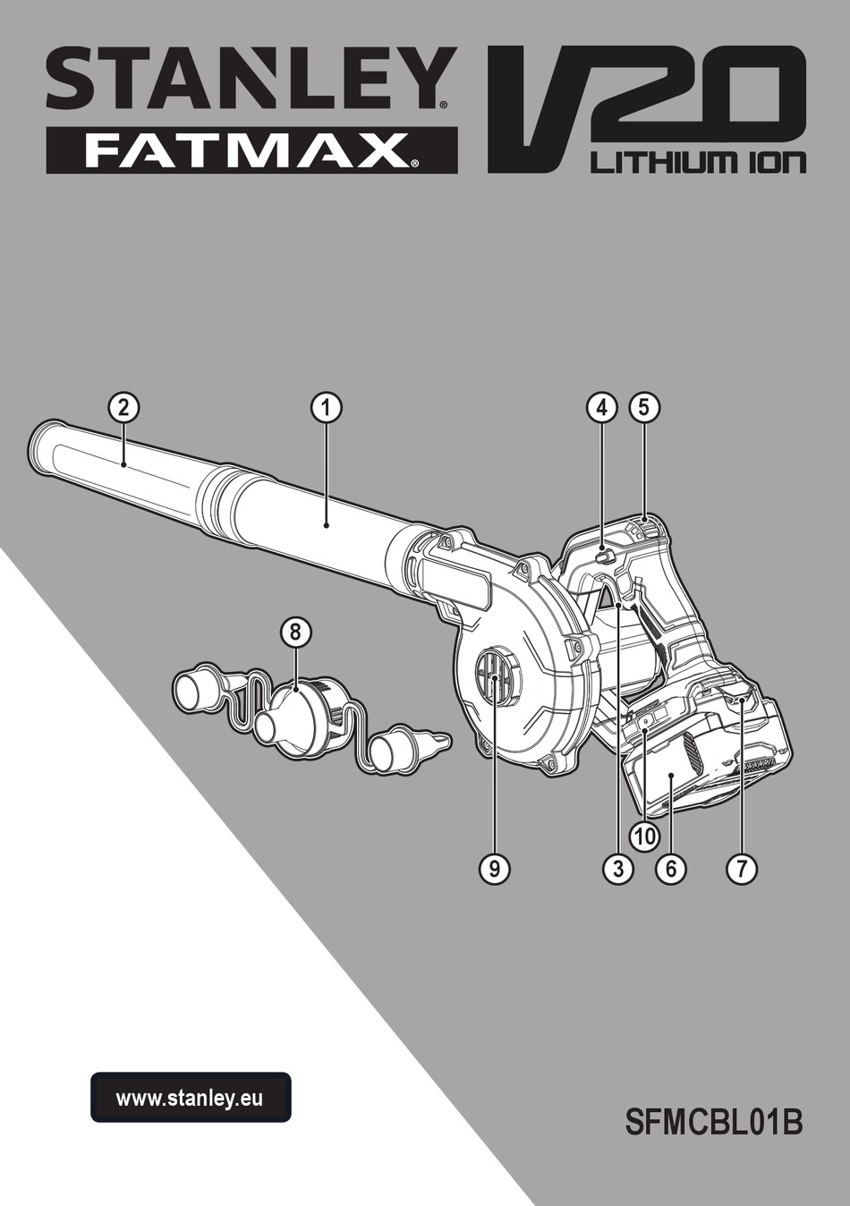 STANLEY FATMAX SFMCBL01B ORIGINAL INSTRUCTIONS MANUAL Pdf Download