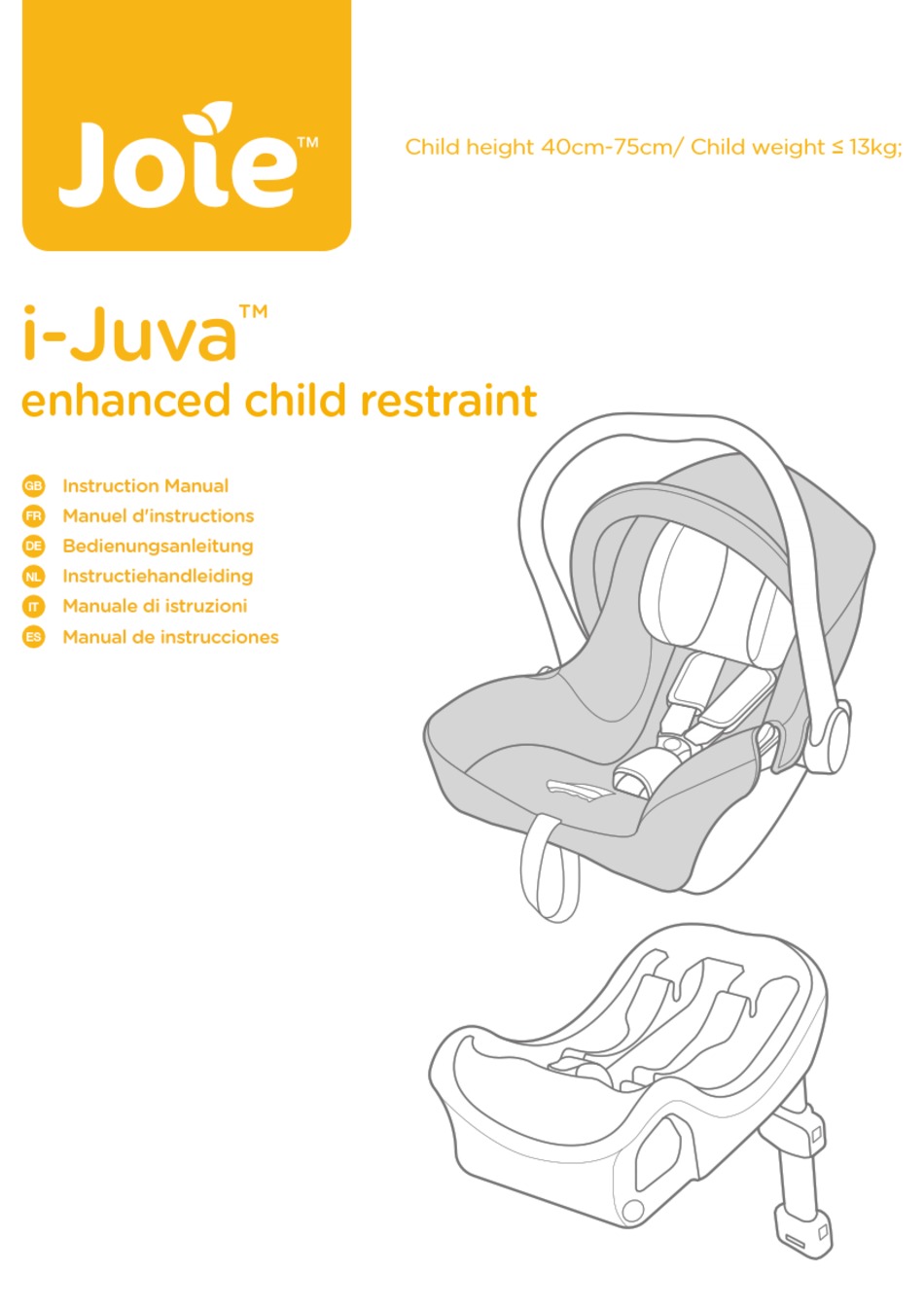 JOIE IJUVA INSTRUCTION MANUAL Pdf Download ManualsLib