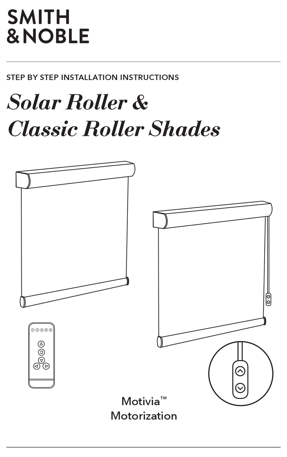 SMITH & NOBLE MOTIVIA MOTORIZATION STEP BY STEP INSTALLATION