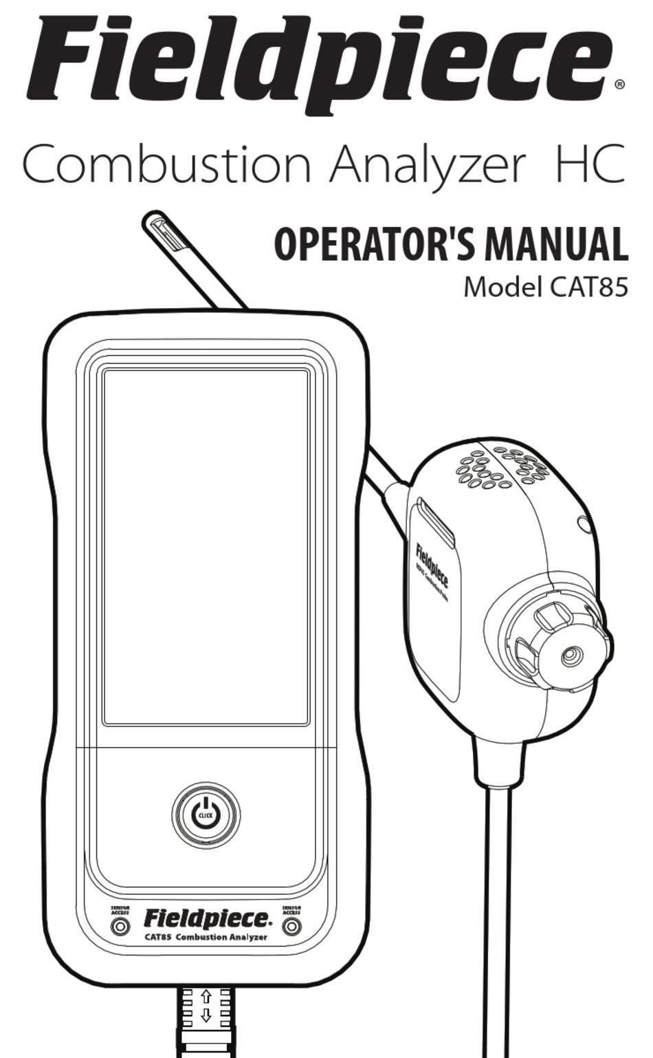 CAT85 - Combustion Analyzer HVAC