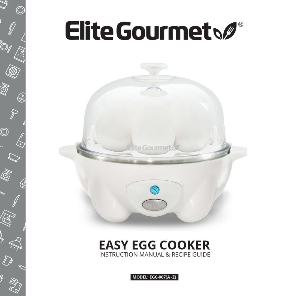 ELITE GOURMET EGC-007 INSTRUCTION MANUAL & RECIPE MANUAL Pdf Download ...