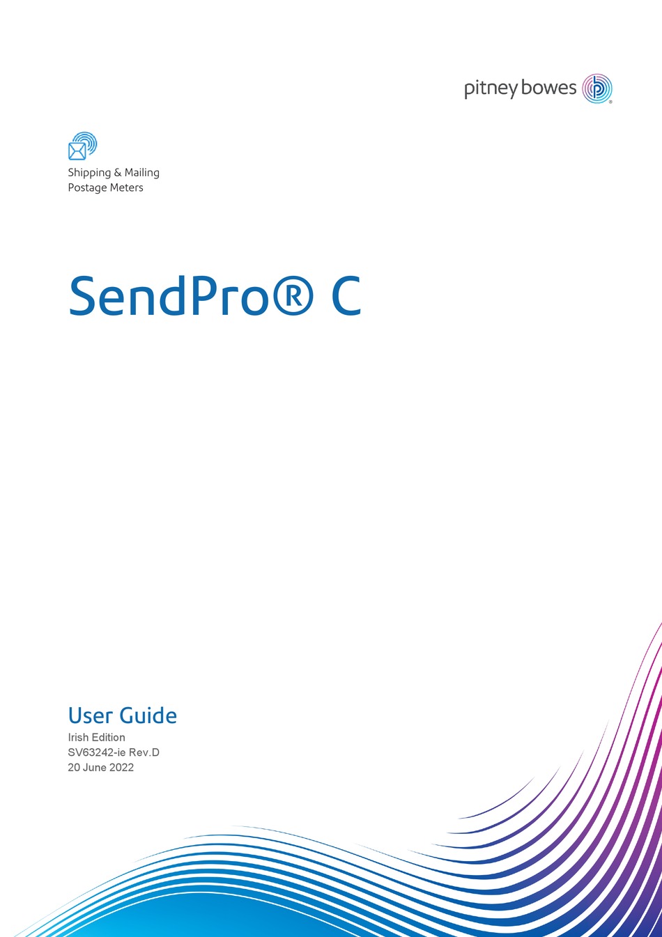 PITNEY BOWES SENDPRO C USER MANUAL Pdf Download ManualsLib